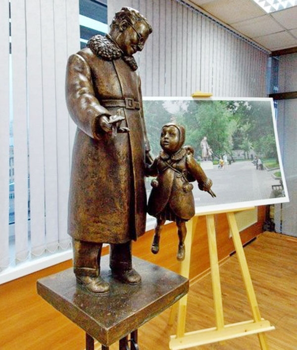 Проект памятника С.Я. Маршаку